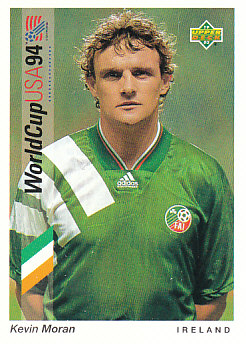 Kevin Moran Republic of Ireland Upper Deck World Cup 1994 Preview Eng/Ger #196